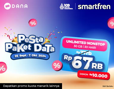 Pesta Paket Data dari DANA