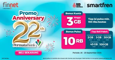 Promo Anniversary dari Bank Permata!