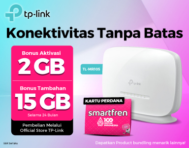 Promo Bundling TP-Link x Smartfren, Cek Sekarang!