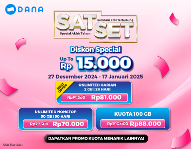 DANA Promo Spesial Akhir Tahun