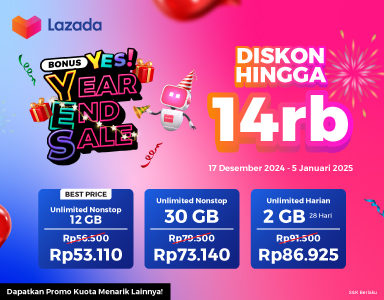 LAZADA Promo Year End Sale