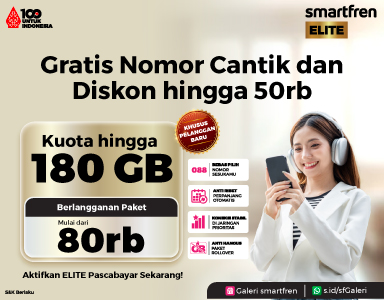 Promo Diskon Tagihan Khusus Pengguna Elite Pascabayar