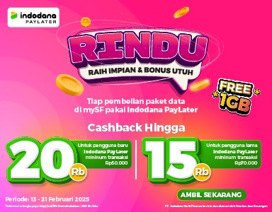 INDODANA Promo Special Valentine