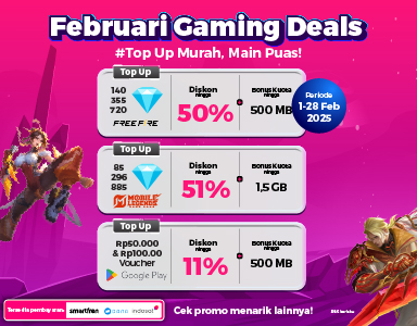 Promo Top-Up Game, Cek Sekarang!