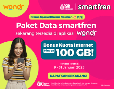 WONDR Promo Paket Data