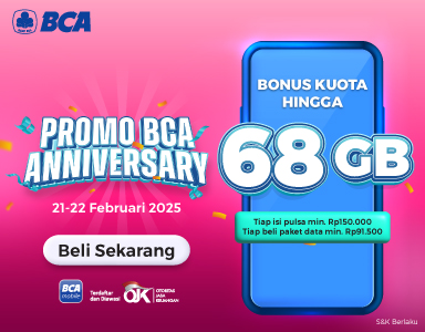 Promo BCA Anniversary!