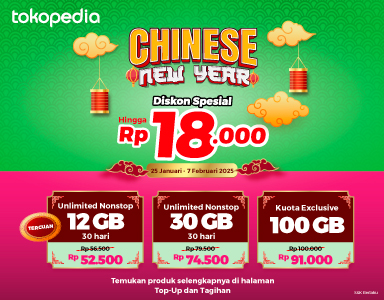 TOKOPEDIA Chinese New Year Promo